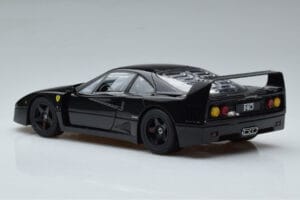Ferrari F40 Lightweight Fekete Kyosho 1:18 08412BK Fém – 7. kép a 12-ből