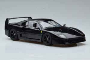 Ferrari F40 Lightweight Fekete Kyosho 1:18 08412BK Fém – 8. kép a 12-ből