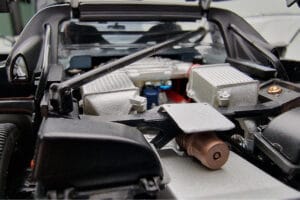 Ferrari F40 Lightweight Fekete Kyosho 1:18 08412BK Fém – 10. kép a 12-ből