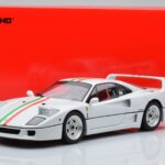 Ferrari F40 Gyöngyház Fehér Italy Kyosho 1:18 - image 8 of 8