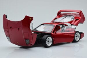 Ferrari F40 Piros Metál Asia Exclusive Kyosho 1:18 08416RM-G Fém – 2. kép a 14-ből