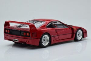 Ferrari F40 Piros Metál Asia Exclusive Kyosho 1:18 08416RM-G Fém – 3. kép a 14-ből