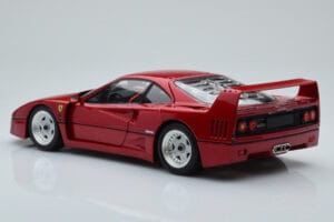 Ferrari F40 Piros Metál Asia Exclusive Kyosho 1:18 08416RM-G Fém – 8. kép a 14-ből