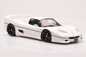 Ferrari F50 LBWK Liberty Walk Fehér GT Spirit 1:18 GT437 Gyanta – 4. kép a 6-ből
