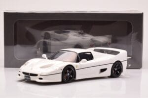 Ferrari F50 LBWK Liberty Walk Fehér GT Spirit 1:18 GT437 Gyanta – 6. kép a 6-ből