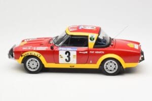 Fiat 124 Abarth #3 Barbasio / Sodano East African Safari Rally 1974 Sun Star 1:18 4952 Fém – 4. kép a 8-ből