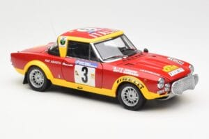 Fiat 124 Abarth #3 Barbasio / Sodano East African Safari Rally 1974 Sun Star 1:18 4952 Fém – 6. kép a 8-ből