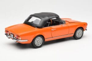 Fiat 124 BS Narancssárga Sun Star 1:18 4906 Fém – 3. kép a 8-ből