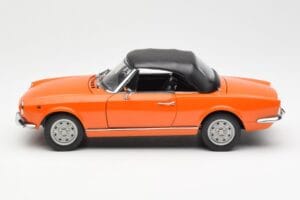 Fiat 124 BS Narancssárga Sun Star 1:18 4906 Fém – 4. kép a 8-ből