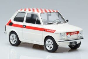 Fiat 126 Abarth Fehér MCG 1:18 MCG18325 Fém – 4. kép a 6-ből