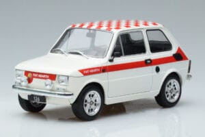 Fiat 126 Abarth Fehér MCG 1:18 MCG18325 Fém