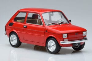 Fiat 126 Piros MCG 1:18 MCG18323 Fém – 4. kép a 6-ből