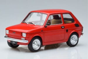 Fiat 126 Piros MCG 1:18 MCG18323 Fém