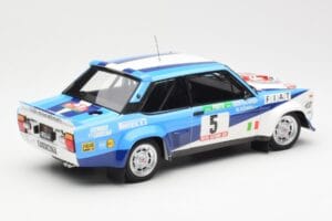 Fiat 131 Abarth #5 Team Fiat Works Rally Portugal 1980 Kyosho 1:18 08376A Fém – 3. kép a 8-ből