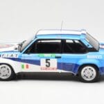 Fiat 131 Abarth #5 Team Fiat Works Rally Portugal 1980 Kyosho 1:18 08376A Fém - image 4 of 8