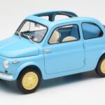 Fiat Nuova 500 Celeste Kék Kyosho 1:18 08966LB