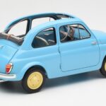 Fiat Nuova 500 Celeste Kék Kyosho 1:18 08966LB - image 3 of 8