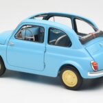 Fiat Nuova 500 Celeste Kék Kyosho 1:18 08966LB - image 7 of 8
