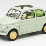 Fiat Nuova 500 Clear Zöld Kyosho 1:18 08966LG