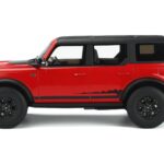 Ford Bronco 4-Door Wildtrak Piros GT Spirit 1:18 GT360 - image 3 of 5