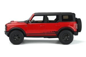 Ford Bronco 4-Door Wildtrak Piros GT Spirit 1:18 GT360 Gyanta – 3. kép a 5-ből