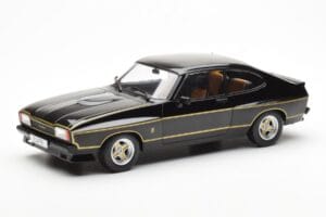 Ford Capri Mk2 X-Pack Fekete MCG 1:18 MCG18348