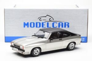 Ford Capri Mk2 X-Pack Ezüst MCG 1:18 MCG18349 Fém – 6. kép a 6-ből