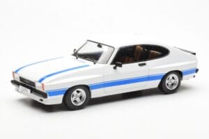 Ford Capri Mk2 X-Pack Fehér MCG 1:18 MCG18347
