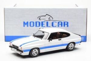 Ford Capri Mk2 X-Pack Fehér MCG 1:18 MCG18347 Fém – 6. kép a 6-ből