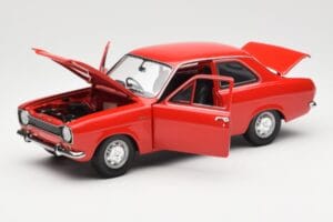 Ford Escort Mk1 RHD Piros Minichamps 1:18 150081070 Fém – 2. kép a 8-ből