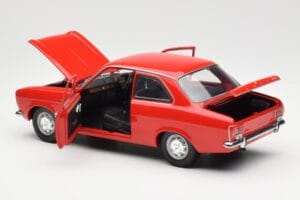 Ford Escort Mk1 RHD Piros Minichamps 1:18 150081070 Fém – 5. kép a 8-ből