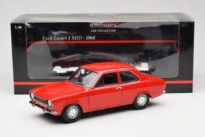 Ford Escort Mk1 RHD Piros Minichamps 1:18 150081070 Fém – 8. kép a 8-ből