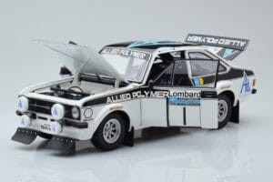 Ford Escort RS 1800 Allied Polymer #1 T. Makinen / H. Liddon Winner RAC Rally 1975 Minichamps 1:18 100758401 Fém – 2. kép a 8-ből