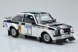 Ford Escort RS 1800 Allied Polymer #1 T. Makinen / H. Liddon Winner RAC Rally 1975 Minichamps 1:18 100758401 Fém – 6. kép a 8-ből