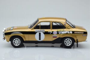 Ford Escort Mk1 RS1600 Night Version #1 R. Clark / J. Porter Rally Wales 1972 IXO 1:18 18RMC100 Fém – 3. kép a 6-ből