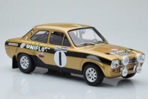Ford Escort Mk1 RS1600 Night Version #1 R. Clark / J. Porter Rally Wales 1972 IXO 1:18 18RMC100 Fém – 4. kép a 6-ből