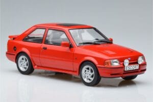 Ford Escort Mk4 RS Turbo S Piros MCG 1:18 MCG18273 Fém – 4. kép a 6-ből