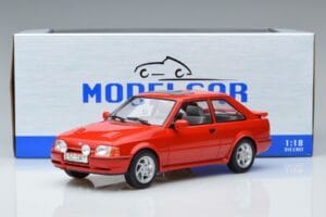 Ford Escort Mk4 RS Turbo S Piros MCG 1:18 MCG18273 Fém – 6. kép a 6-ből