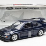 Ford Escort RS Cosworth Kék Metallic UT Models 1:18 180082101-R1 - image 2 of 6