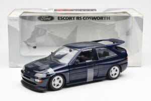 Ford Escort RS Cosworth Kék Metallic UT Models 1:18 180082101-R1 Fém – 2. kép a 6-ből