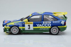 Ford Escort RS Cosworth #9 P. Bernardini / J-M. Andrie Rally Monte Carlo 1996 Otto 1:18 OT1028 Gyanta – 3. kép a 6-ből