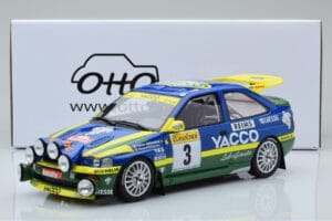 Ford Escort RS Cosworth #9 P. Bernardini / J-M. Andrie Rally Monte Carlo 1996 Otto 1:18 OT1028 Gyanta – 6. kép a 6-ből