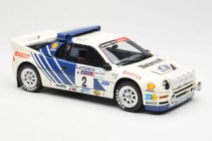 Ford RS200 Gr.B #2 S. Blomqvist / B. Berglund Lombard RAC Rally 1986 Otto 1:18 OT679 Gyanta – 4. kép a 6-ből