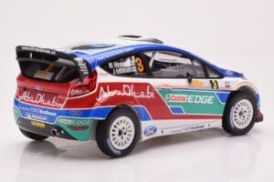 Ford Fiesta RS WRC Ford Abu Dhabi #3 M. Hirvonen / J. Lehtinen Winner Rally Australia 2011 Minichamps 1:18 151110803 Fém – 2. kép a 6-ből