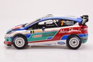 Ford Fiesta RS WRC Ford Abu Dhabi #3 M. Hirvonen / J. Lehtinen Winner Rally Australia 2011 Minichamps 1:18 151110803 Fém – 3. kép a 6-ből