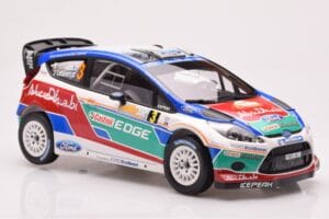 Ford Fiesta RS WRC Ford Abu Dhabi #3 M. Hirvonen / J. Lehtinen Winner Rally Australia 2011 Minichamps 1:18 151110803 Fém – 4. kép a 6-ből