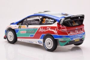 Ford Fiesta RS WRC Ford Abu Dhabi #3 M. Hirvonen / J. Lehtinen Winner Rally Australia 2011 Minichamps 1:18 151110803 Fém – 5. kép a 6-ből