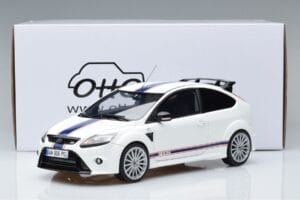 Ford Focus RS Mk2 Le Mans Fehér Otto 1:18 OT1009 Gyanta – 6. kép a 6-ből