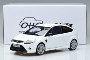 Ford Focus RS Mk2 Fehér Otto 1:18 OT977 Gyanta – 6. kép a 6-ből