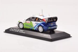 Ford Focus RS WRC #4 R. Kresta / J. Tomanek Rally Monte Carlo 2005 Minichamps 1:43 400058404 Fém – 3. kép a 4-ből